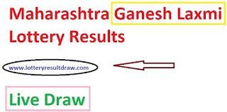 maharashtra ganeshlaxmi bhagyashali weekly draw|Live .